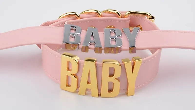 Pink Gold Baby Choker