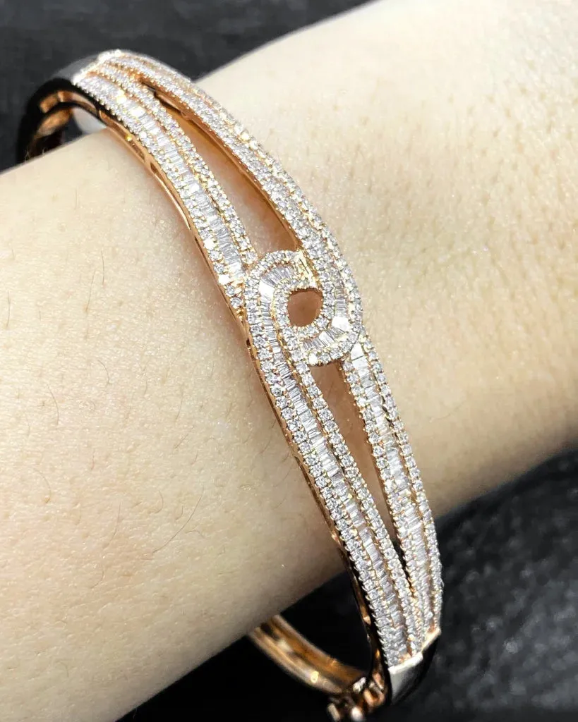 PREORDER | Rose Infinity Diamond Bracelet 14kt