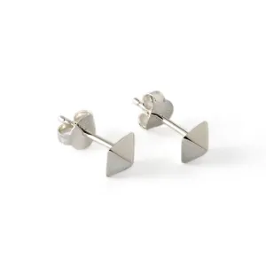 Pyramid Stud Earrings