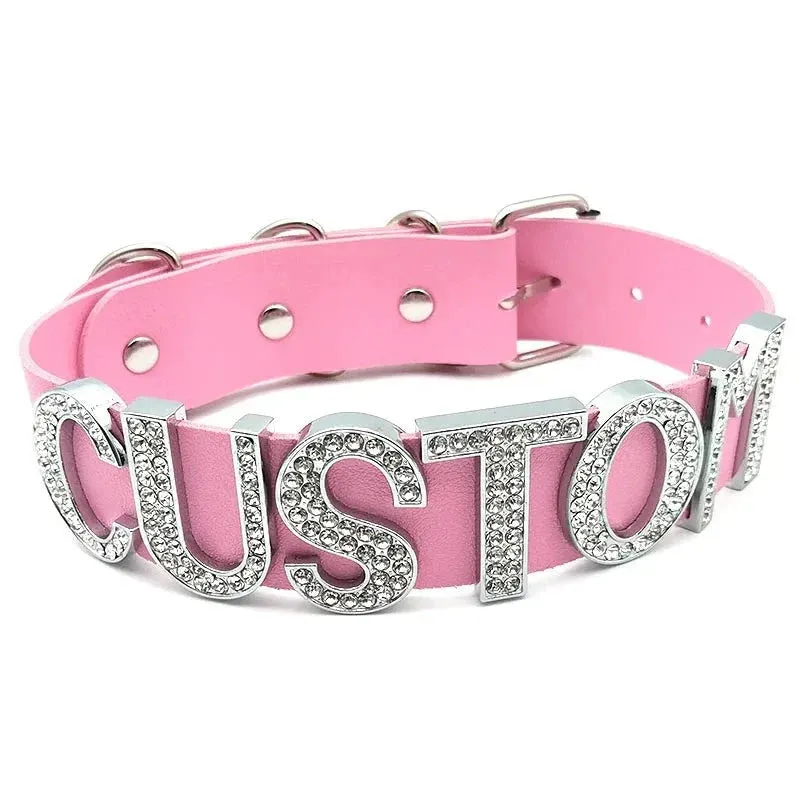 Rhinestone Custom Collar