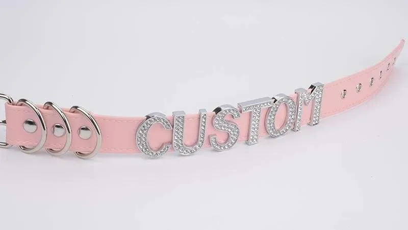 Rhinestone Custom Collar