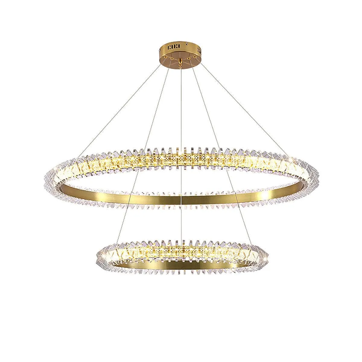 Ring Crystal Chandelier | Luxury Round Chandelier