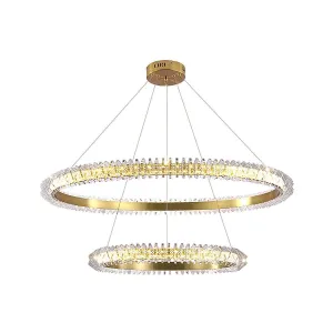 Ring Crystal Chandelier | Luxury Round Chandelier