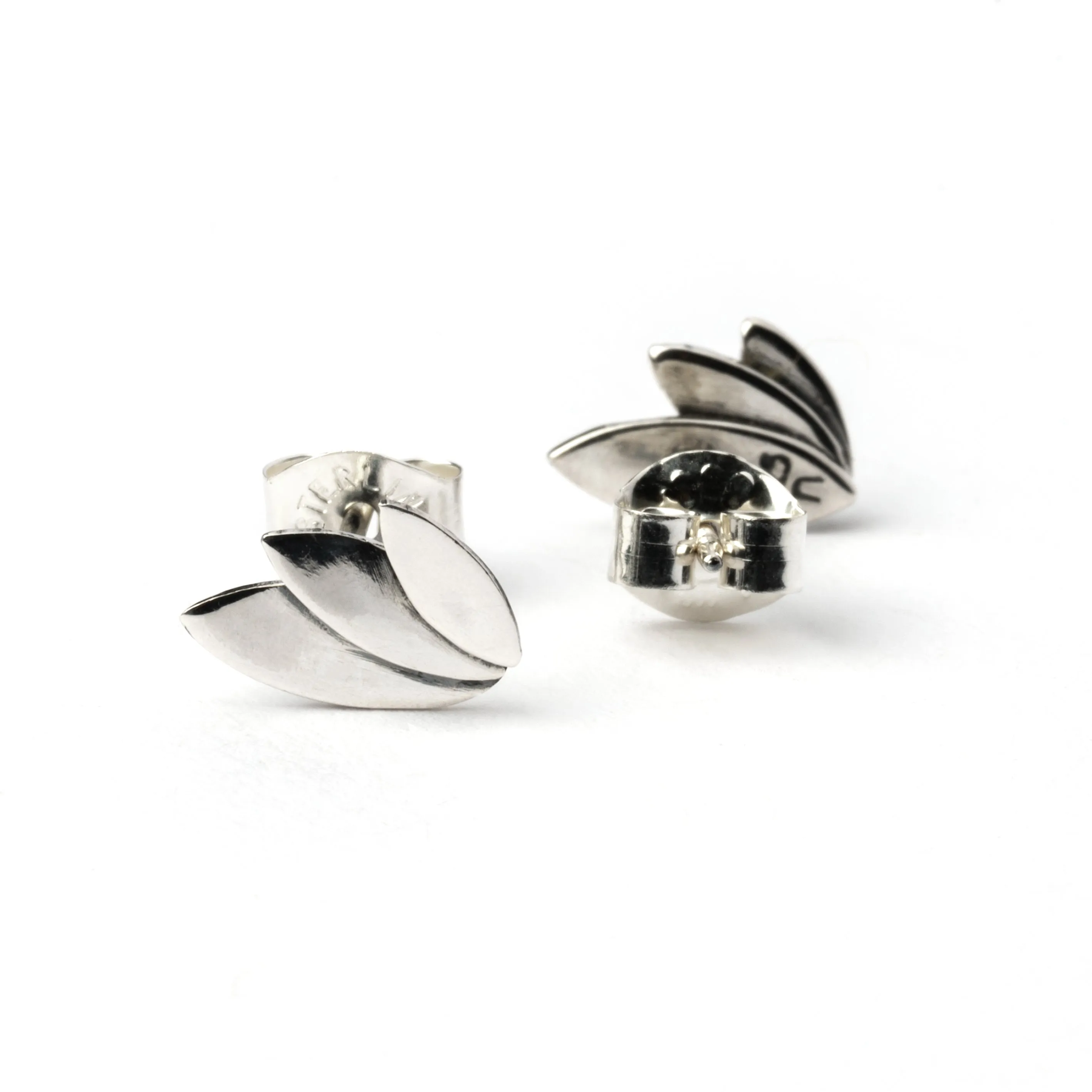 Silver Flow Studs