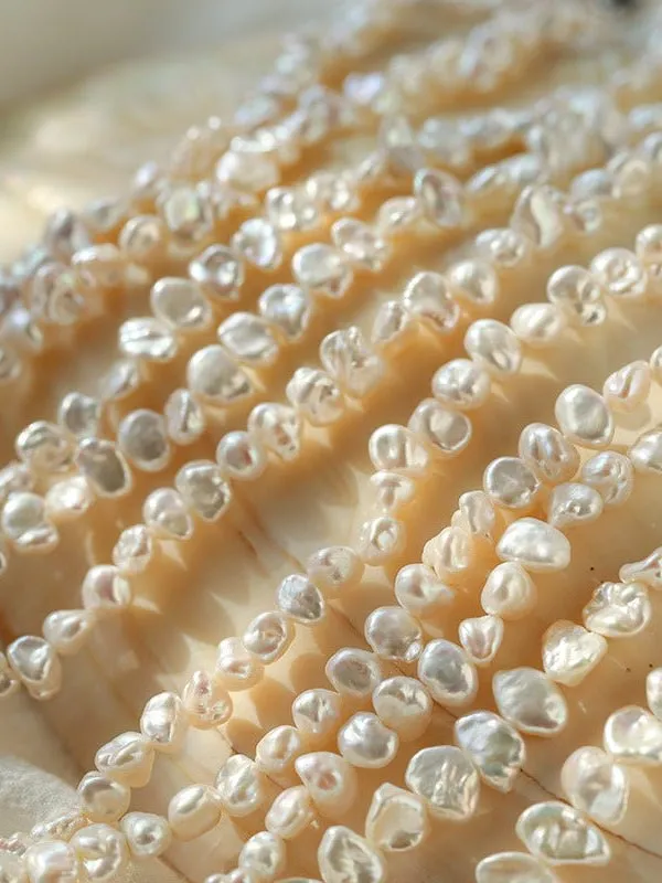 Simple Special-shaped Baroque Pearl Necklace