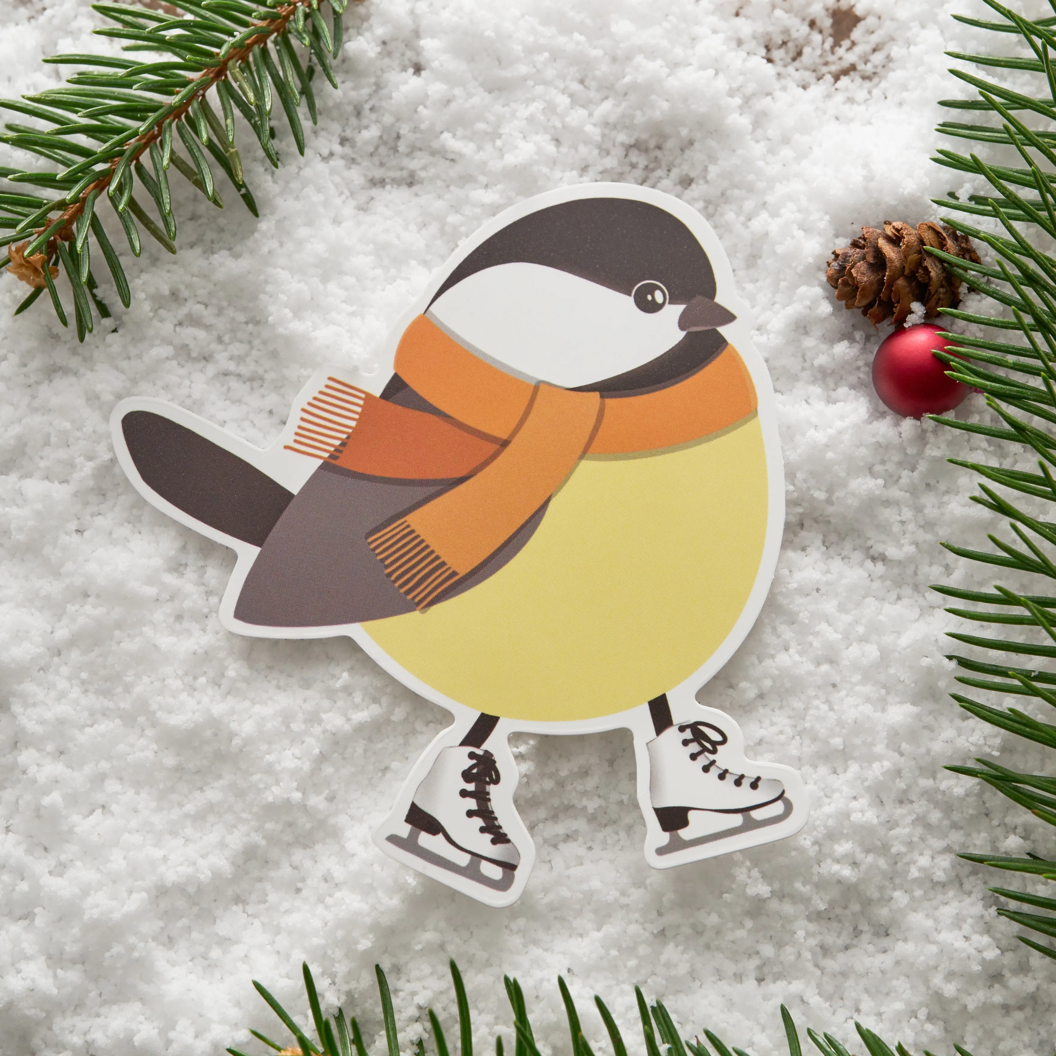 Skating Birdie Friends Sticker Pack (6pcs)