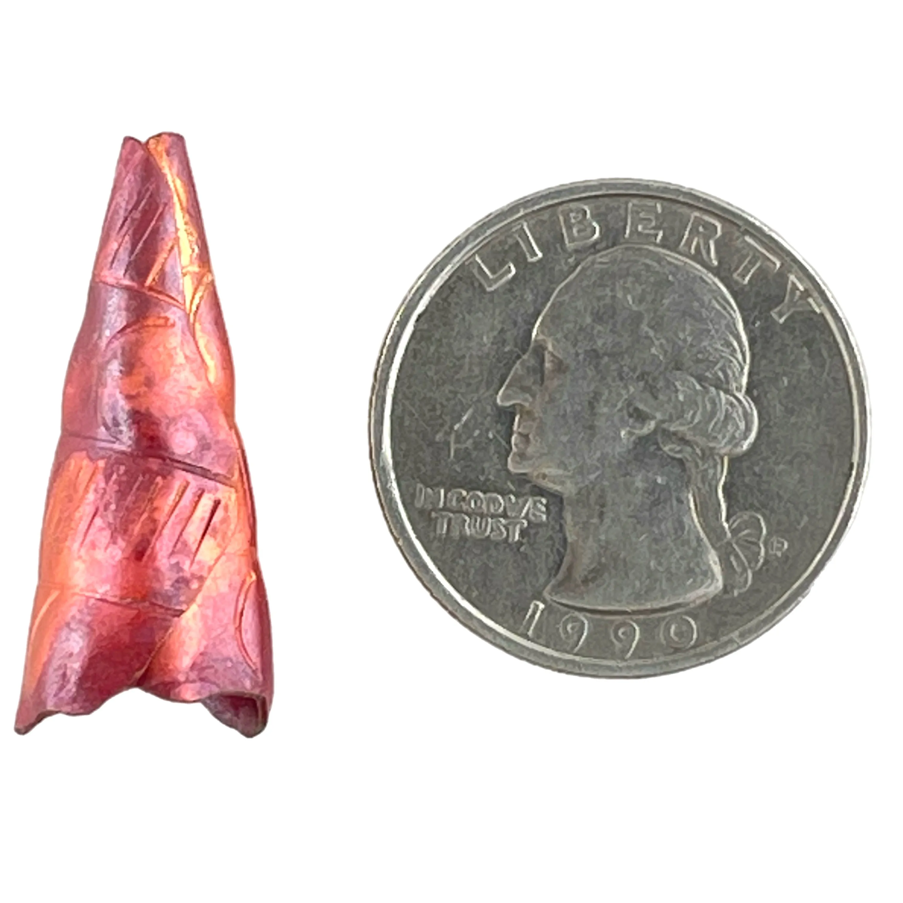 Small Folded Copper Cone End