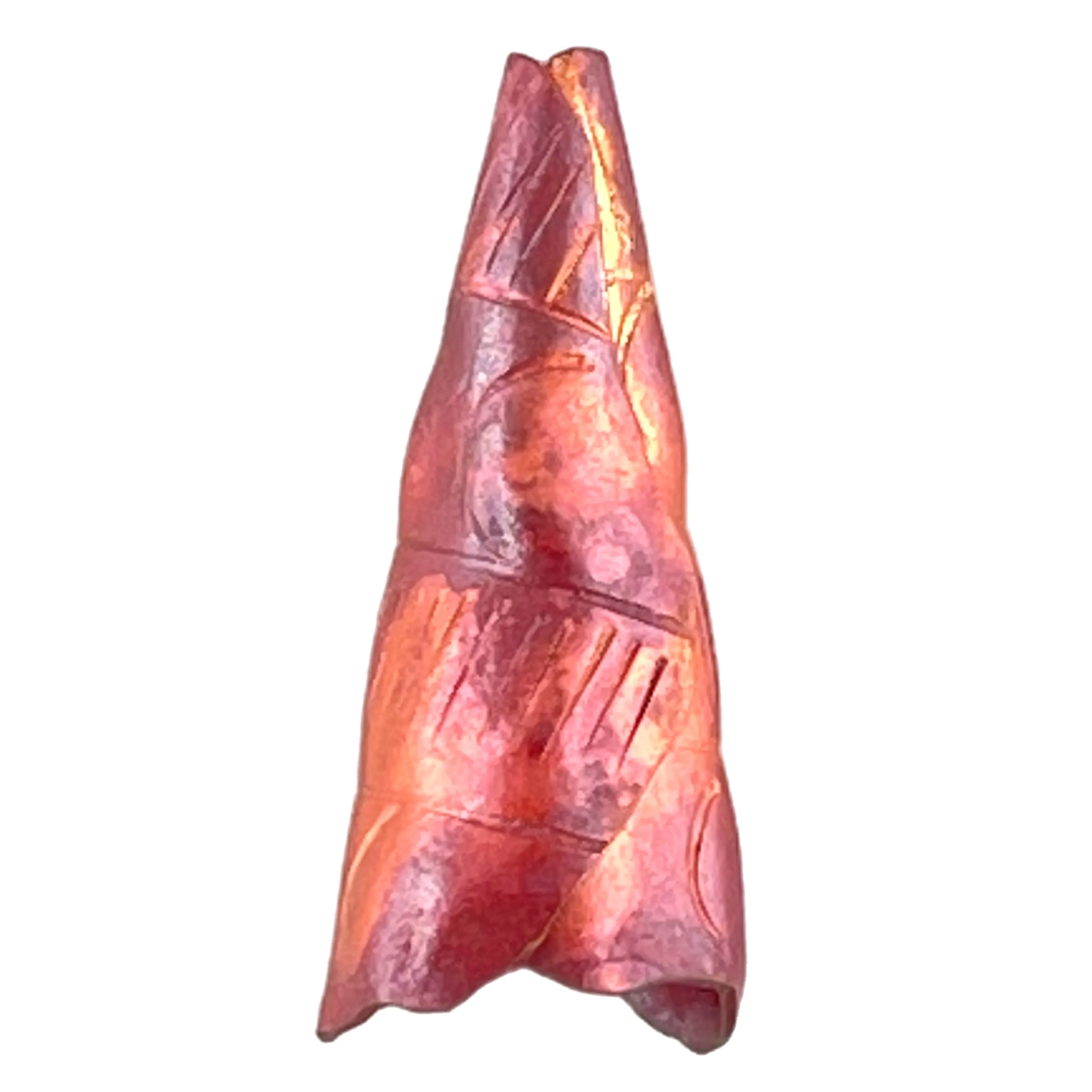 Small Folded Copper Cone End