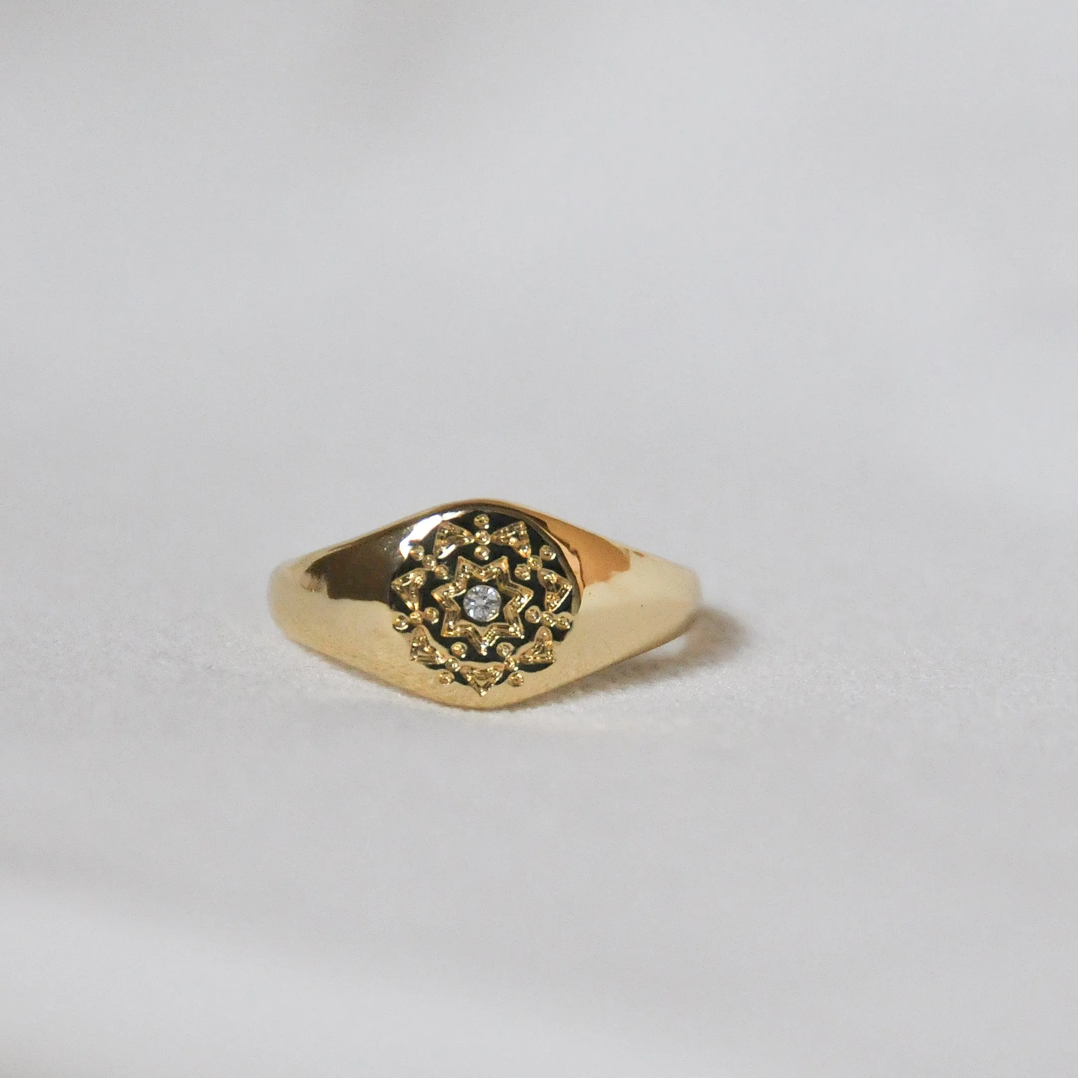 Sun Signet Ring